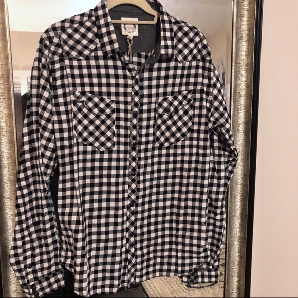 NWT BTNS plaid shirt - Picture 2 of 7